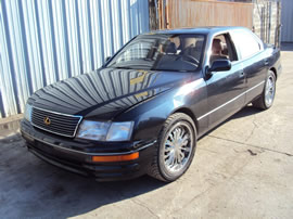 1996 LEXUS LS 400 4 DOOR SEDAN 4.0L V8 AT RWD COLOR BLUE Z13583
