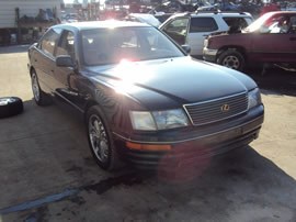 1996 LEXUS LS 400 4 DOOR SEDAN 4.0L V8 AT RWD COLOR BLUE Z13583