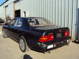 1996 LEXUS LS 400 4 DOOR SEDAN 4.0L V8 AT RWD COLOR BLUE Z13583