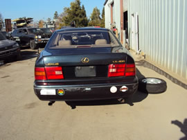 1996 LEXUS LS 400 4 DOOR SEDAN 4.0L V8 AT RWD COLOR BLUE Z13583