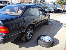 1996 LEXUS LS 400 4 DOOR SEDAN 4.0L V8 AT RWD COLOR BLUE Z13583