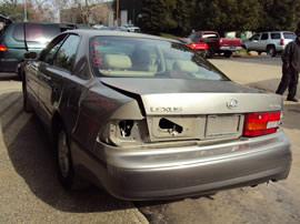 1997 LEXUS ES300 MODEL 4 DOOR SEDAN 3.0L V6 AT FWD COLOR GRAY Z14618