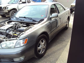 1997 LEXUS ES300 MODEL 4 DOOR SEDAN 3.0L V6 AT FWD COLOR GRAY Z14618