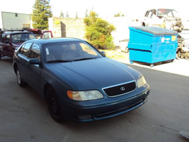 1996 LEXUS GS300 4 DOOR SEDAN 3.0L IN LINE 6 AT RWD COLOR GREEN Z14670