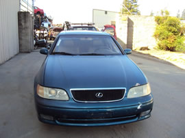 1996 LEXUS GS300 4 DOOR SEDAN 3.0L IN LINE 6 AT RWD COLOR GREEN Z14670