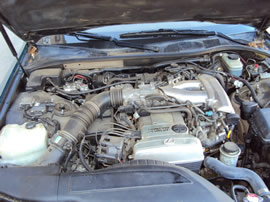 1996 LEXUS GS300 4 DOOR SEDAN 3.0L IN LINE 6 AT RWD COLOR GREEN Z14670