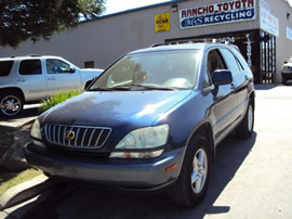 2002 LEXUS RX300 COACH MODEL 3.0L V6 AT AWD COLOR BLUE Z14673