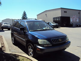 2002 LEXUS RX300 COACH MODEL 3.0L V6 AT AWD COLOR BLUE Z14673