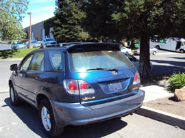 2002 LEXUS RX300 COACH MODEL 3.0L V6 AT AWD COLOR BLUE Z14673