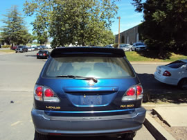 2002 LEXUS RX300 COACH MODEL 3.0L V6 AT AWD COLOR BLUE Z14673