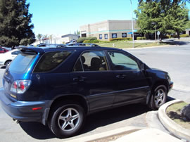 2002 LEXUS RX300 COACH MODEL 3.0L V6 AT AWD COLOR BLUE Z14673