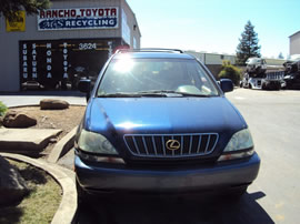 2002 LEXUS RX300 COACH MODEL 3.0L V6 AT AWD COLOR BLUE Z14673