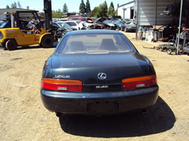 1992 LEXUS SC400 MODEL 2 DOOR COUPE 4.0L V8 AT RWD COLOR GREEN Z14678