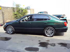 1998 LEXUS GS 400 MODEL 4 DOOR SEDAN 4.0L AT 2WD COLOR GREEN Stock # Z13435