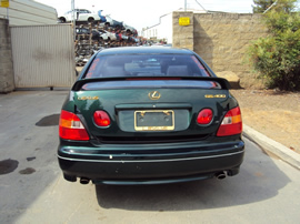 1998 LEXUS GS 400 MODEL 4 DOOR SEDAN 4.0L AT 2WD COLOR GREEN Stock # Z13435