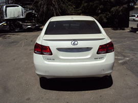 2007 LEXUS GS350 MODEL 4 DOOR SEDAN 3.5L V6 AT 2WD COLOR WHITE Z14696