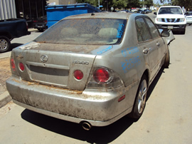 2001 LEXUS IS 300 4 DOOR SEDAN 3.0L AT RWD COLOR SILVER STK Z13445