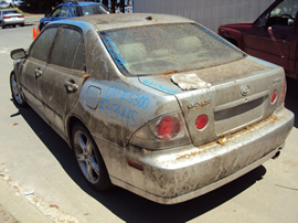 2001 LEXUS IS 300 4 DOOR SEDAN 3.0L AT RWD COLOR SILVER STK Z13445