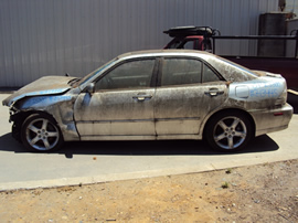 2001 LEXUS IS 300 4 DOOR SEDAN 3.0L AT RWD COLOR SILVER STK Z13445