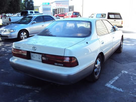 1992 LEXUS ES300 4 DOOR SEDAN 3.0L V6 AT 2WD COLOR WHITE Z14703