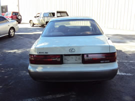 1992 LEXUS ES300 4 DOOR SEDAN 3.0L V6 AT 2WD COLOR WHITE Z14703