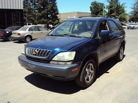 2001 LEXUS RX300 STD MODEL SUV 3.0L V6 AT AWD COLOR BLUE Z13473