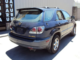 2001 LEXUS RX300 STD MODEL SUV 3.0L V6 AT AWD COLOR BLUE Z13473