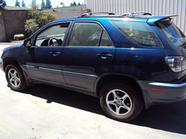 2001 LEXUS RX300 STD MODEL SUV 3.0L V6 AT AWD COLOR BLUE Z13473