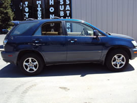 2001 LEXUS RX300 STD MODEL SUV 3.0L V6 AT AWD COLOR BLUE Z13473