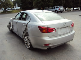 2009 LEXUS IS250 STD MODEL 4 DOOR SEDAN 2.5L V6 AT RWD COLOR SILVER  Z14713