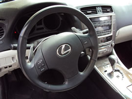 2009 LEXUS IS250 STD MODEL 4 DOOR SEDAN 2.5L V6 AT RWD COLOR SILVER  Z14713