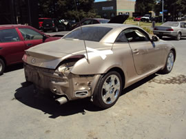 2005 LEXUS SC 430 MODEL COUPE 4.3L V6 AT COLOR GOLD Z13495