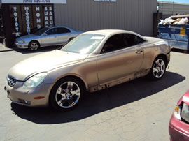 2005 LEXUS SC 430 MODEL COUPE 4.3L V6 AT COLOR GOLD Z13495