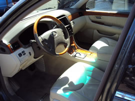 2005 LEXUS LS 430 4DOOR SEDAN ULTRA LUXURY MODEL 4.3L V8 AT RWD COLOR GREEN Z14723