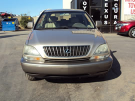 1999 LEXUS RX300 STD MODEL 3.0L V6 AT AWD COLOR GOLD Z14725