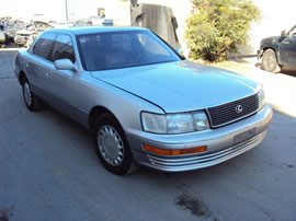 1991 LEXUS LS400 STD MODEL 4 DOOR SEDAN 4.0L V8 2WD COLOR WHITE Z13508 