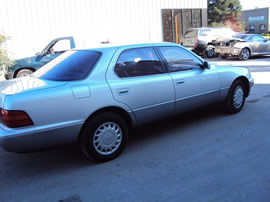 1991 LEXUS LS400 STD MODEL 4 DOOR SEDAN 4.0L V8 2WD COLOR WHITE Z13508 