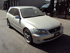 2002 LEXUS IS300 4 DOOR STATION WAGON 3.0L IN LINE AT RWD COLOR SILVER Z14758