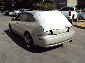 2002 LEXUS IS300 4 DOOR STATION WAGON 3.0L IN LINE AT RWD COLOR SILVER Z14758