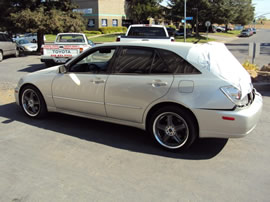 2002 LEXUS IS300 4 DOOR STATION WAGON 3.0L IN LINE AT RWD COLOR SILVER Z14758