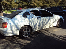 1999 LEXUS 4 DOOR SEDAN GS400 MODEL 4.0L V8 AT RWD COLOR WHITE Z13548