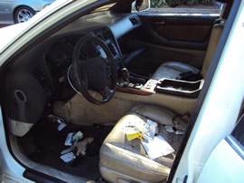 1999 LEXUS 4 DOOR SEDAN GS400 MODEL 4.0L V8 AT RWD COLOR WHITE Z13548