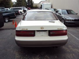 1995 LEXUS ES 300 MODEL 4 DOOR SEDAN 3.0L V6 AT 2WD COLOR WHITE Z13551