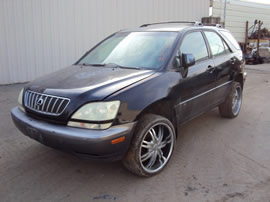 2001 LEXUS RX300 3.0L V6 AT FWD COLOR BLACK Z13568
