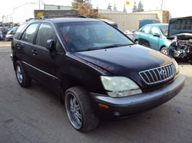 2001 LEXUS RX300 3.0L V6 AT FWD COLOR BLACK Z13568
