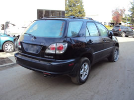 2001 LEXUS RX300 3.0L V6 AT FWD COLOR BLACK Z13568