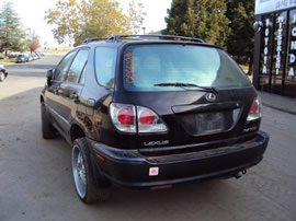 2001 LEXUS RX300 3.0L V6 AT FWD COLOR BLACK Z13568