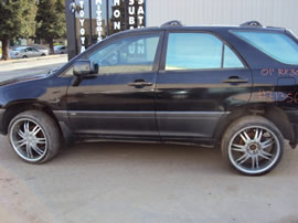 2001 LEXUS RX300 3.0L V6 AT FWD COLOR BLACK Z13568