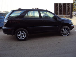 2001 LEXUS RX300 3.0L V6 AT FWD COLOR BLACK Z13568