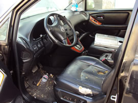 2001 LEXUS RX300 3.0L V6 AT FWD COLOR BLACK Z13568